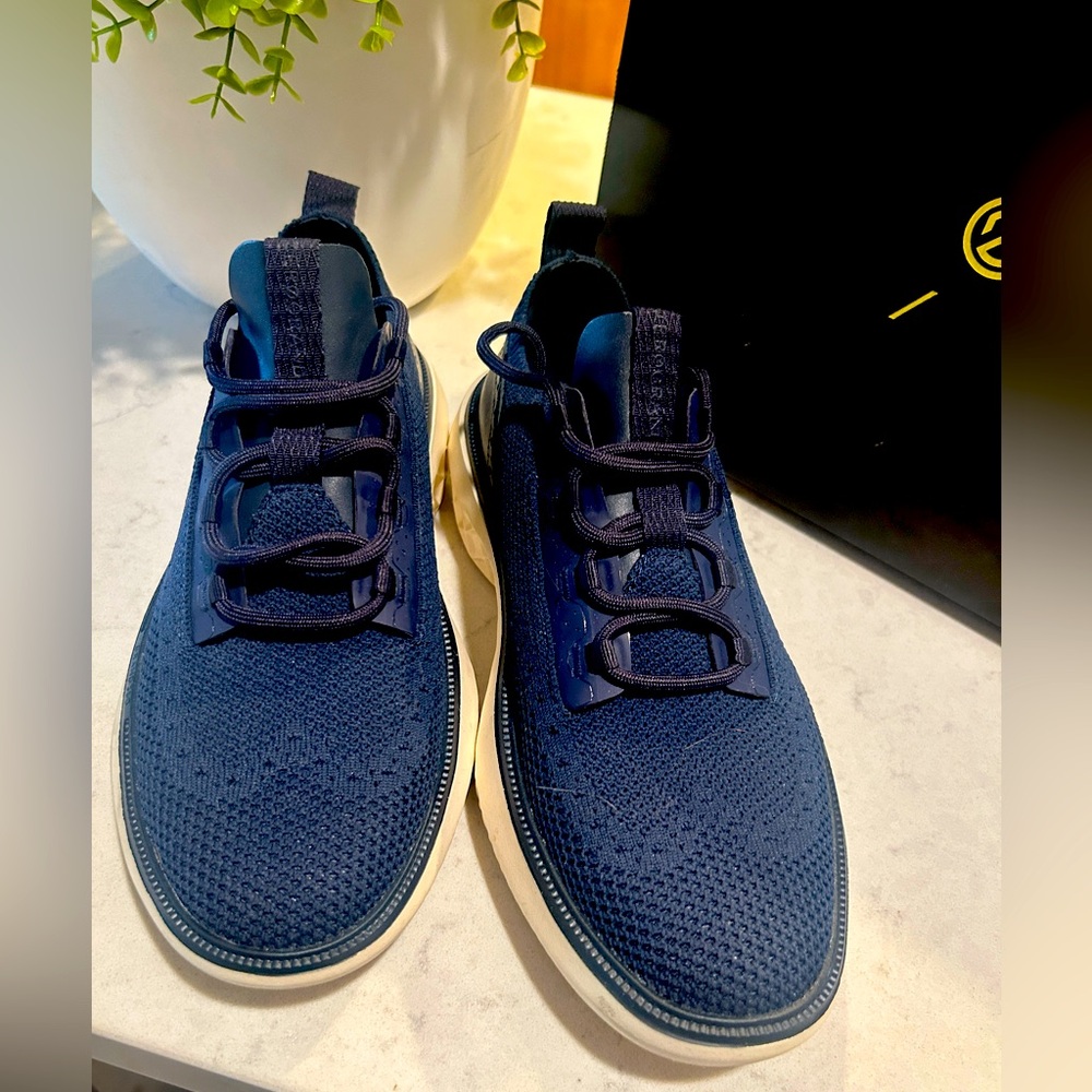 Cole Haan Zero Grand Stitch lite Oxford in  marine blue